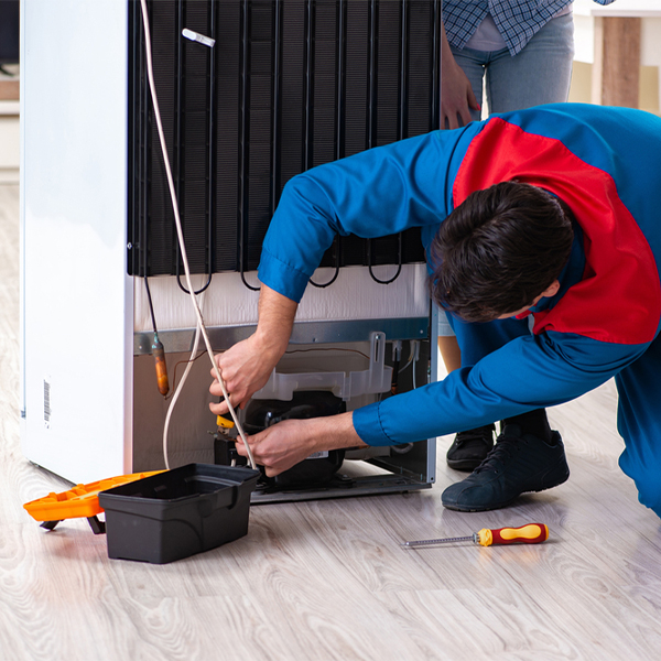 how long does it usually take to repair a refrigerator in Carrier Mills